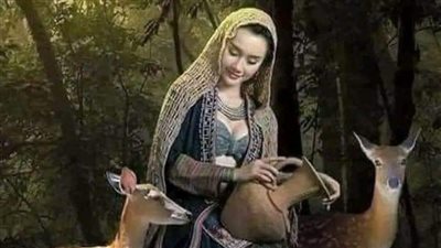 قصة وجدان التى عاشت مع الغزلان