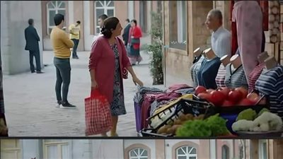يقول صاحب المطعم كل يومين منذ شهر تأتي جارتنا