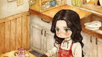 التلميذه والطعام