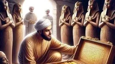 حكاية التاجر والكنز والببغاء