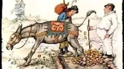 قصة المحتال والحمار
