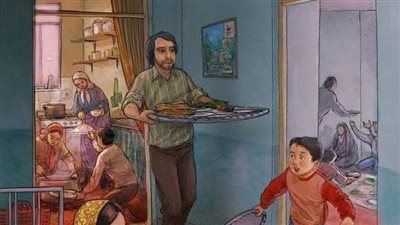 رجلا يروي قصة حدثت مع أخاه