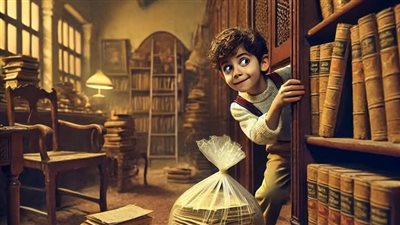 في طفولتي كنت ألعب في مكتبة أبي العملاقة