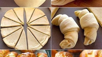 طريقة عمل الكرواسون